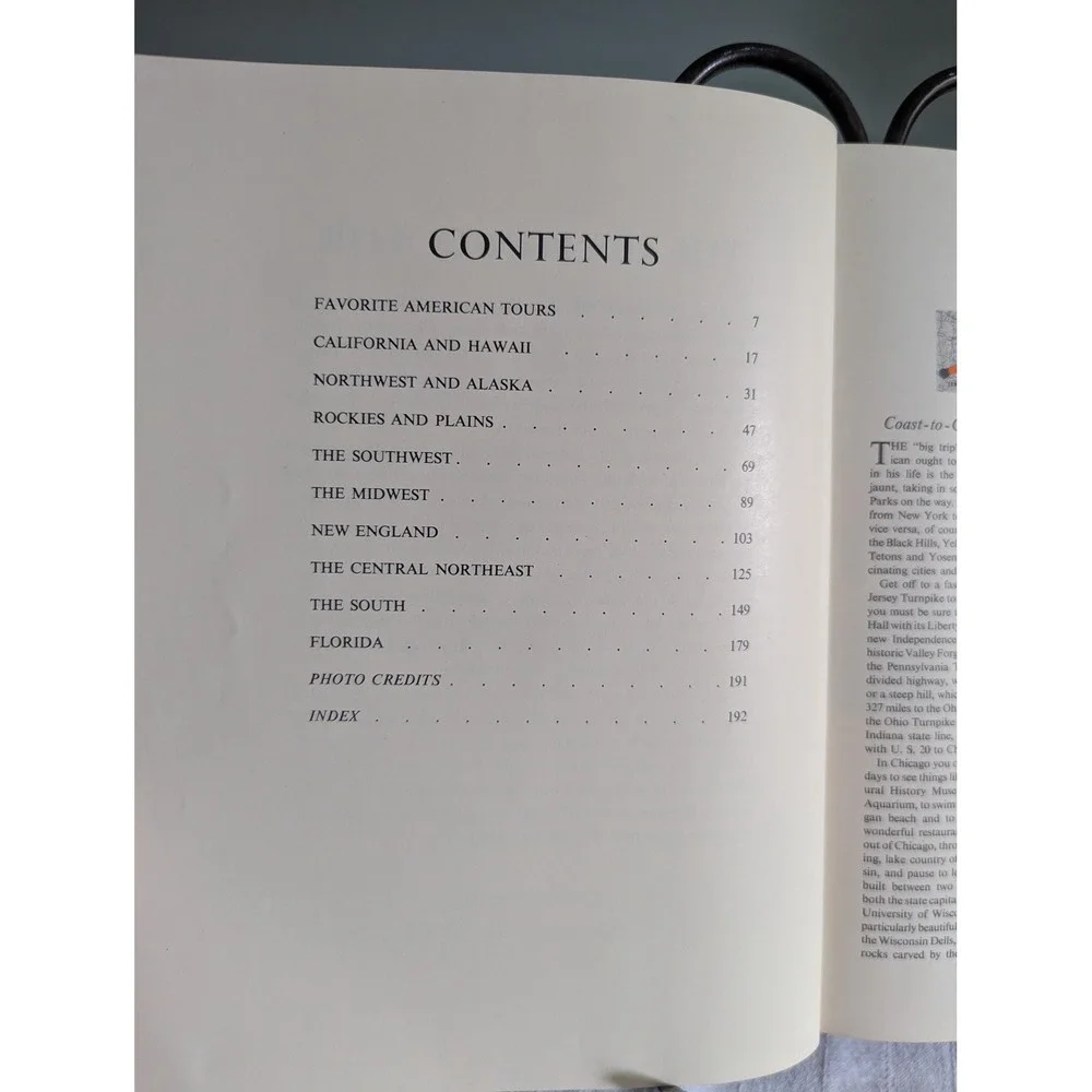 The USA in Color by the editors of HOLIDAY, 1956 Edition